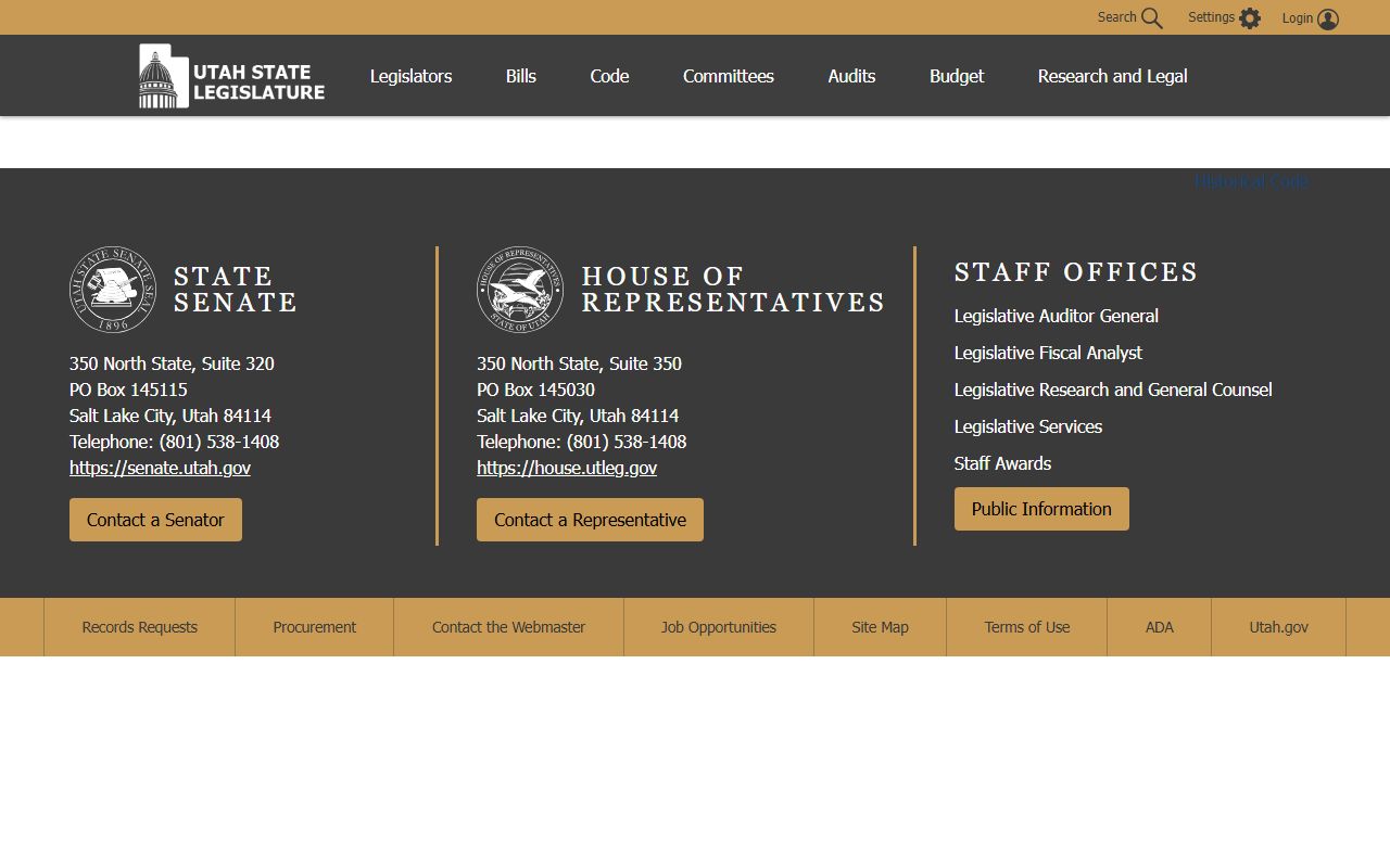 Utah GRAMA government records access criminal records law